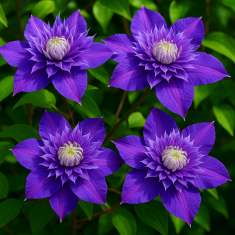 Клематис Мульти Блю, Multi Blue