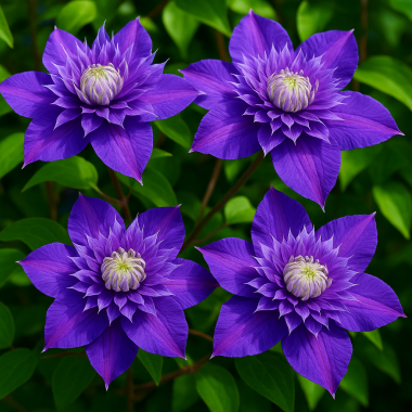 Клематис Мульти Блю, Multi Blue