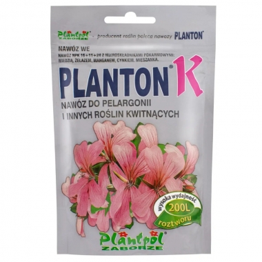 Удобрение Planton K для пеларгоний и цветущих 200г