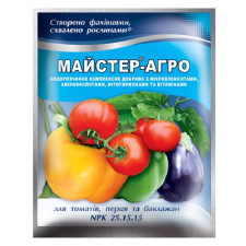 Удобрение Мастер-Агро для томатов, перца и баклажанов