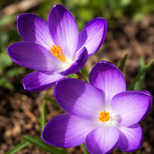 Крокус ботанический Barr's Purple