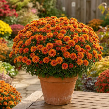 Хризантема мультифлора Ditto Dark Orange