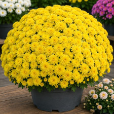 Хризантема мультифлора Elf Yellow