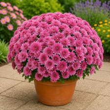 Хризантема мультифлора Buzz Lavender