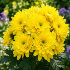Хризантема ветвь Baltica Yellow