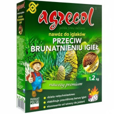 Удобрение Agrecol для хвойных растений против пожелтения хвои