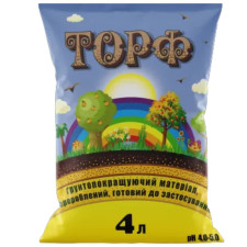 Торф ph 4.0-5.0