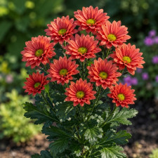 Хризантема веточная Coral Star